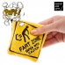 Gadget and Gifts Fart Zone Sleutelhanger